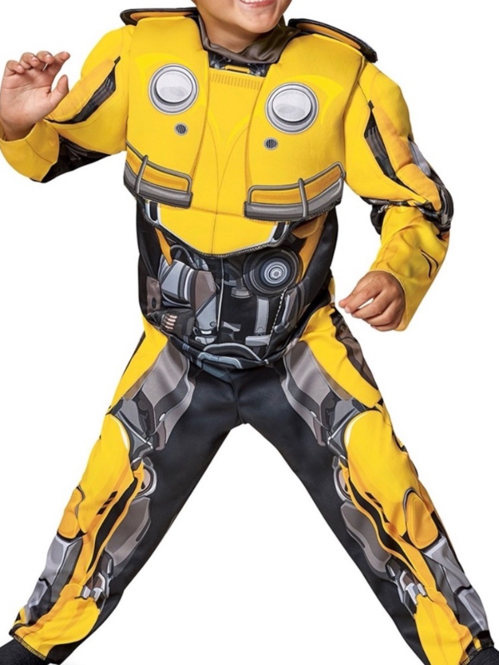 Yellow and Black Bumblebee Kids Halloween Costume 3T - 4T (Universal)